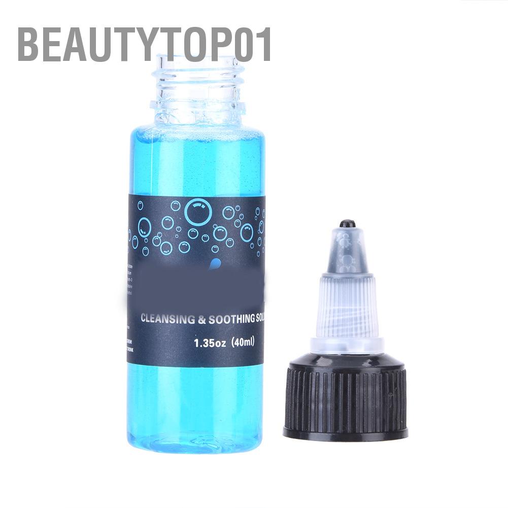 BeautyTop01 Blue Soap Dung dịch làm sạch hình xăm Làm dịu da Xóa Cung cấp