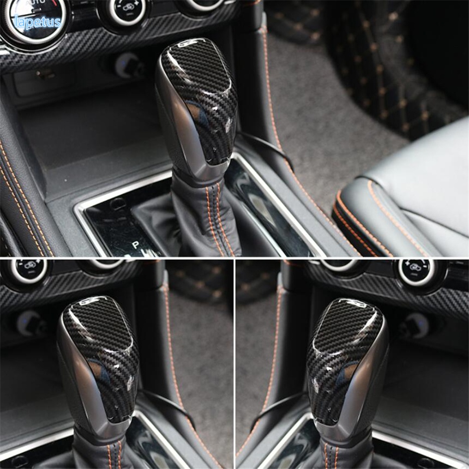 Bộ trang bị lại nội thất bằng sợi carbon đầu đèn đọc sách dashbaord air outlet cover trim cho subaru forester 2018 - 2023 phụ kiện