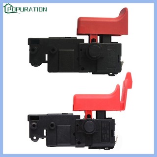 Pop máy khoan cầm tay chuyên nghiệp kích hoạt công tắc điều khiển tốc độ nút nhấn bộ phận thay thế dụng cụ điện ac 250v 4a 5e4