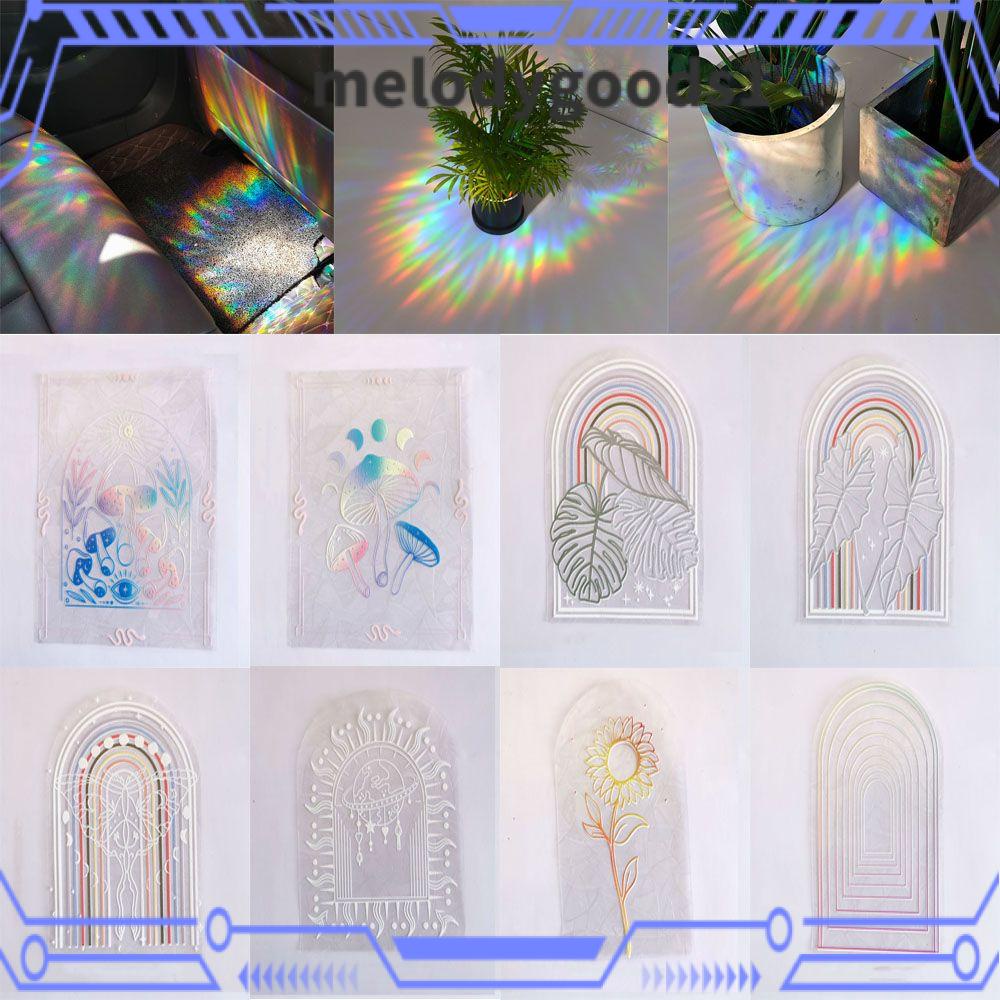 Melodygoods1 sun catcher trang trí phòng nóng rainbow maker mirror sticker
