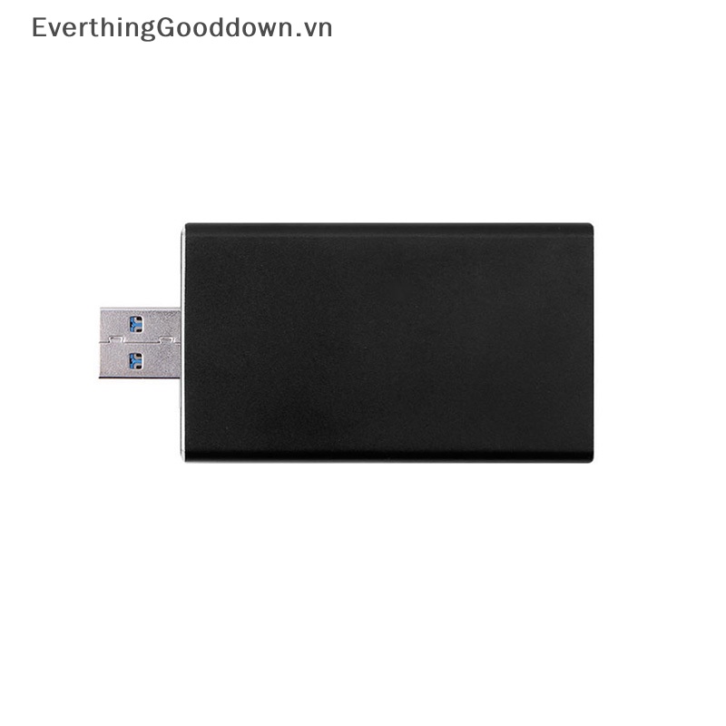 Everthinggooddown msata to ssd solid state usb3.0 case hard disk adapter bên ngoài hdd mobile box vn