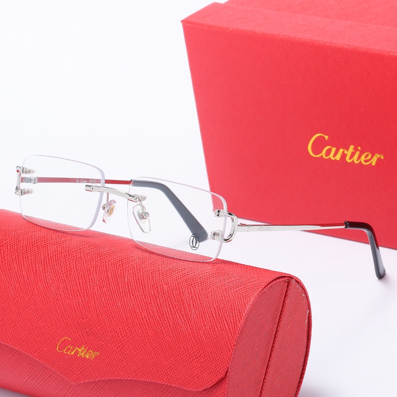 Cá tính mới không khung carter fire thương hiệu sang trọng kính râm phụ nữ cross-border street shooting trend kính râm nam ngoại thương uv400 nhà sản xuất bán buôn kính