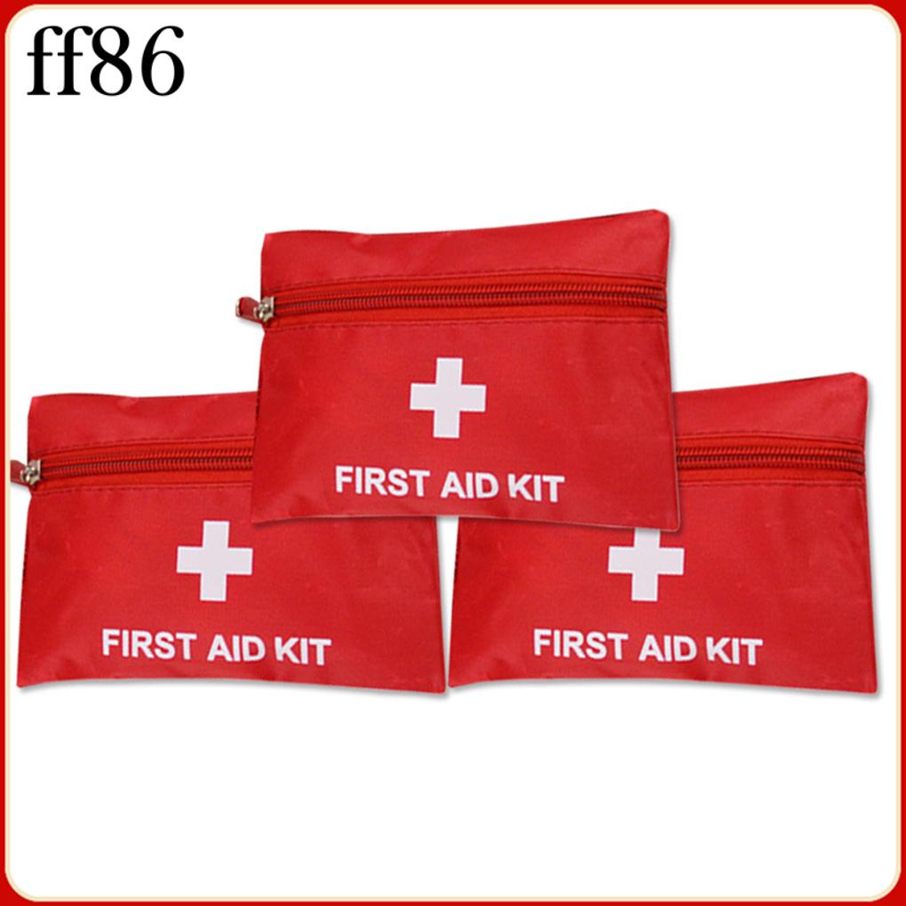 1/2 túi khẩn cấp túi băng di động không thấm nước rỗng có dây kéo cứu hộ an toàn trang chủ phụ kiện sinh tồn thể thao ngoài trời