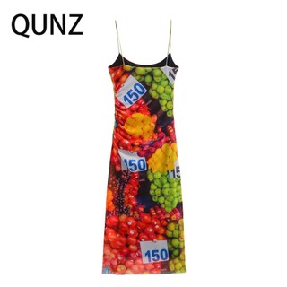Qunz fashion in ấn váy đa năng giải trí 8326