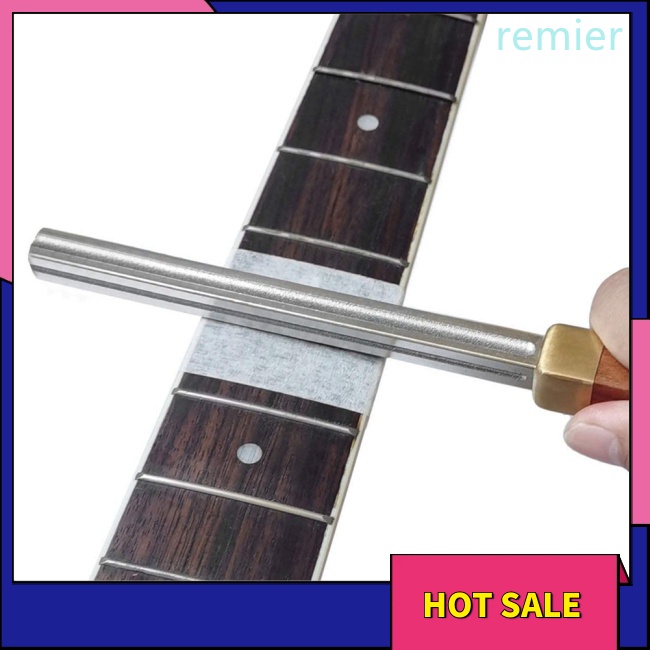 Re guitar fret file repair tool set guitar fret polishing eraser luthier tool