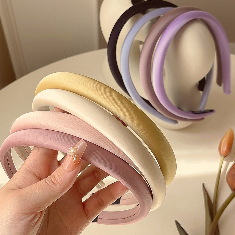 Dây Buộc Tóc Xốp 1.5CM Chất Lượng Cao Phong Cách Hàn Quốc Cho Nữ
