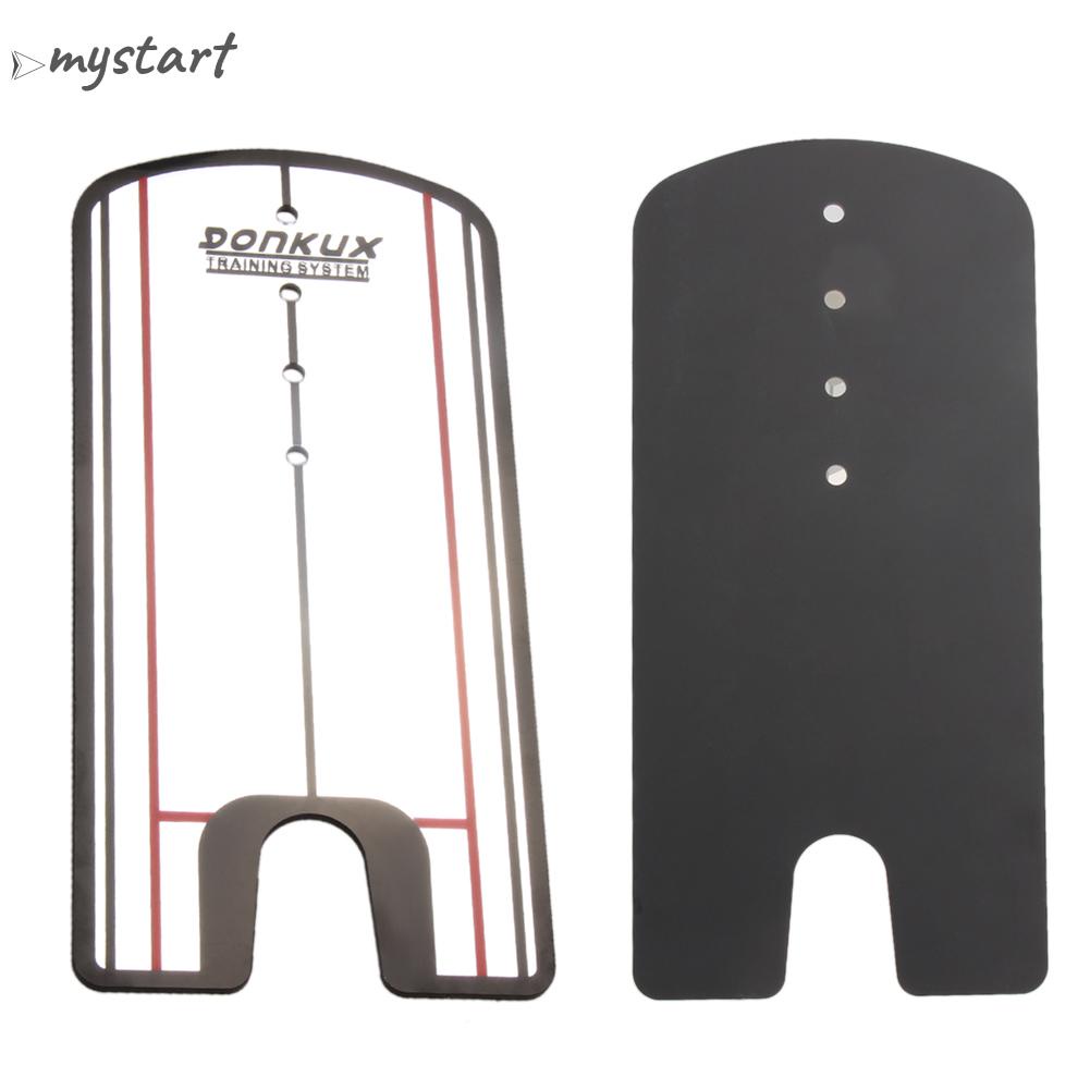 Golf putting mirror alignment training aid swing trainer eye line
