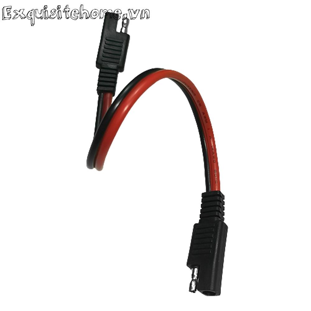 Dây cắm 2 chân 14awg 30cm sae đến sae cáp dây mở rộng ô tô