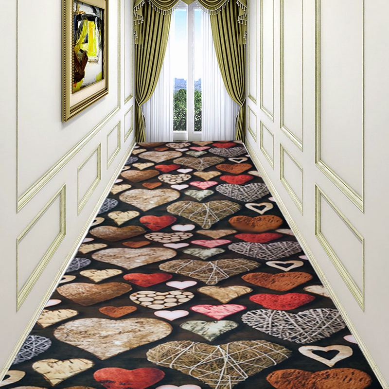 In 3d garden flower hallway thảm và thảm cho phòng ngủ phòng khách thảm nhà bếp phòng tắm chống trượt thảm trải sàn