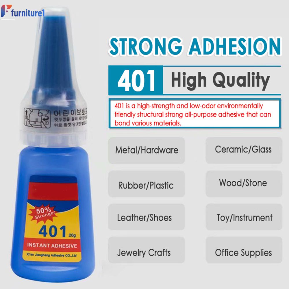 401 rapid fix instant fast adhesive bottle stronger super glue multi-purpose