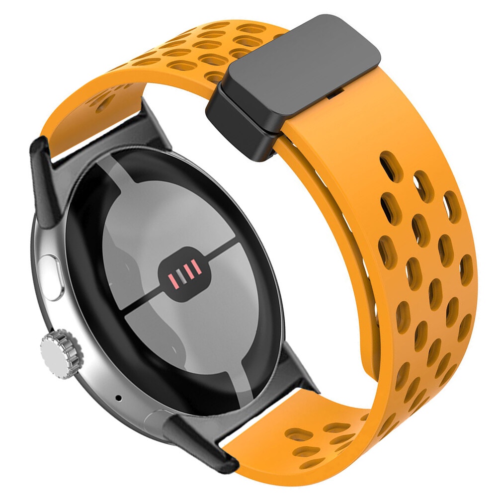 20 / 22mm dây đeo silicon từ tính vòng đeo tay thể thao thoáng khí thích hợp cho samsung galaxy watch 6 40mm 44mm galaxy watch 6 classic 43mm 47mm