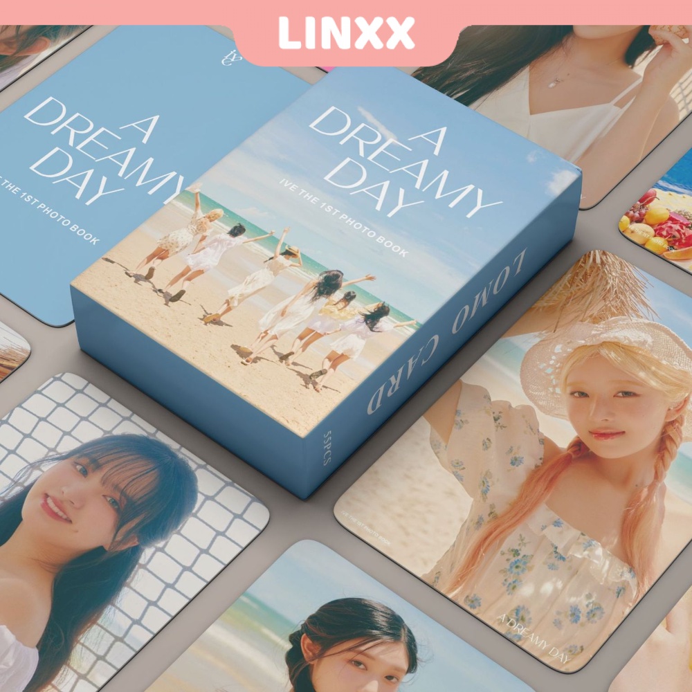 Linxx 55 chiếc ive a dreamy day album lomo card kpop photocards series bưu thiếp