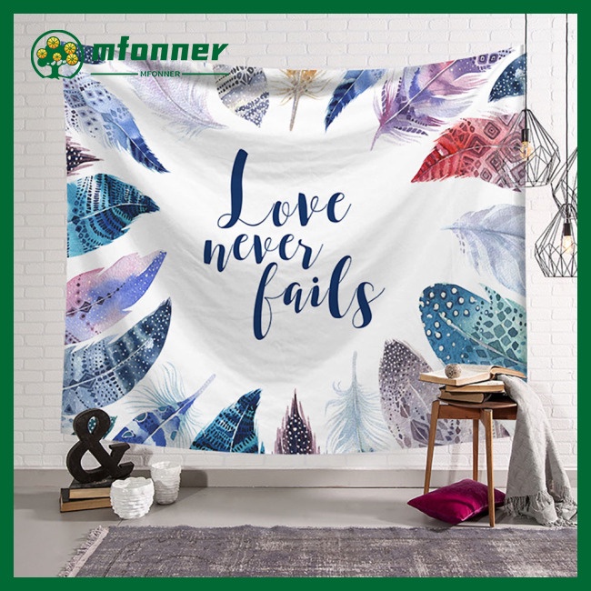 Mfonner dream catcher tấm thảm treo tường in 3d treo nền đầy màu sắc vải tường cho trang trí phòng ngủ