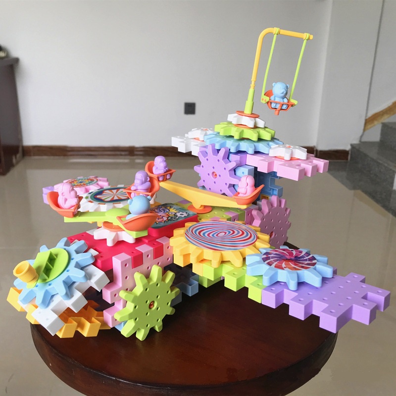 Đồ Chơi Lắp Ráp Bánh Răng Vòng Xoay Chuyển Động 83,135 Chi Tiết, Xếp Hình Giáo Dục Thông Minh Cho Bé- Thepooh