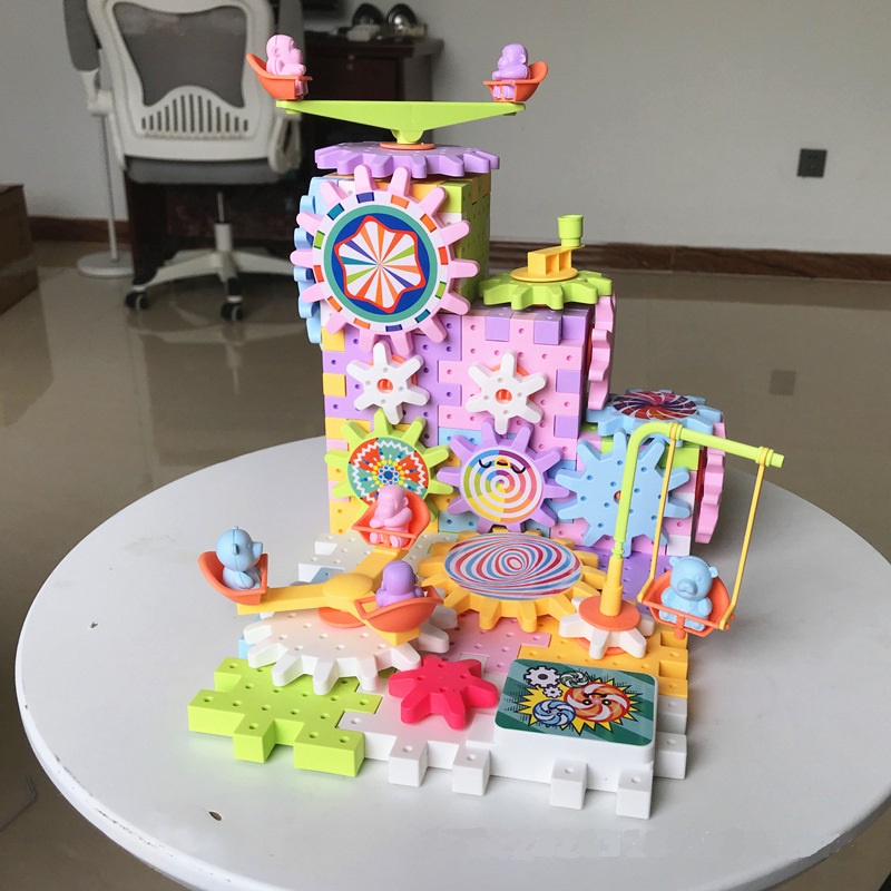 Đồ Chơi Lắp Ráp Bánh Răng Vòng Xoay Chuyển Động 83,135 Chi Tiết, Xếp Hình Giáo Dục Thông Minh Cho Bé- Thepooh