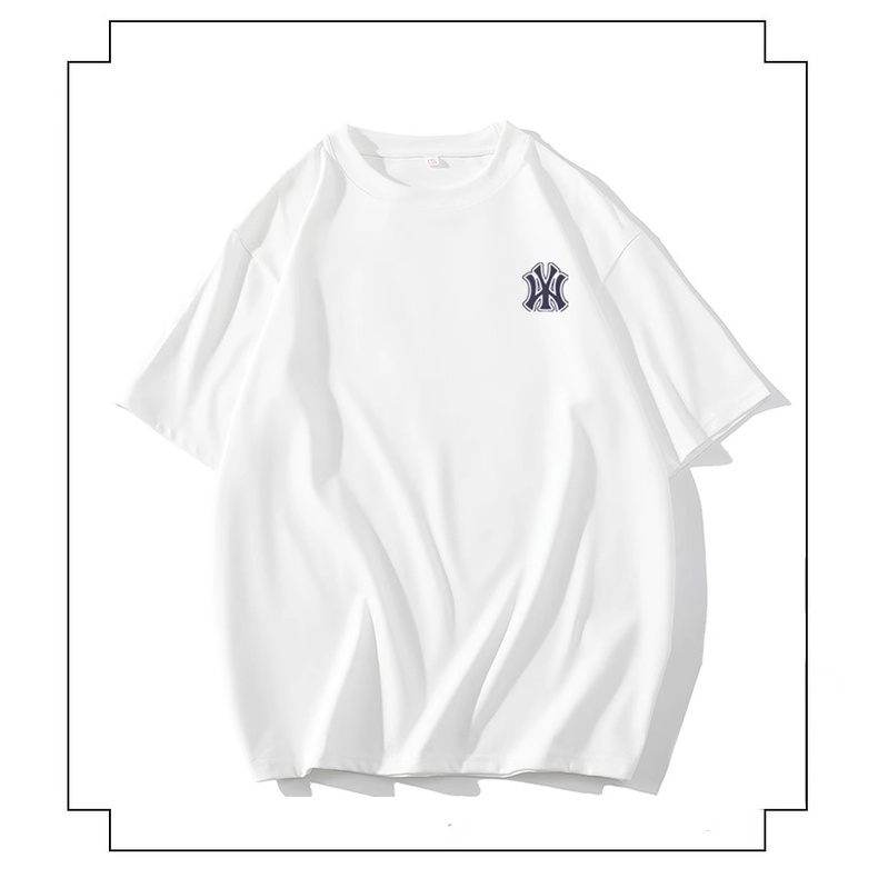 N-y short sleeve men's t-shirt new summer top shirt, round neck t-shirt, trendy brand half sleeves