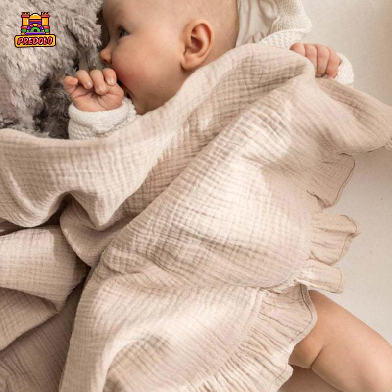 Predolo swaddle blanket cover bé nhận chăn cho bé trai bé gái quà tặng đạo cụ chụp ảnh
