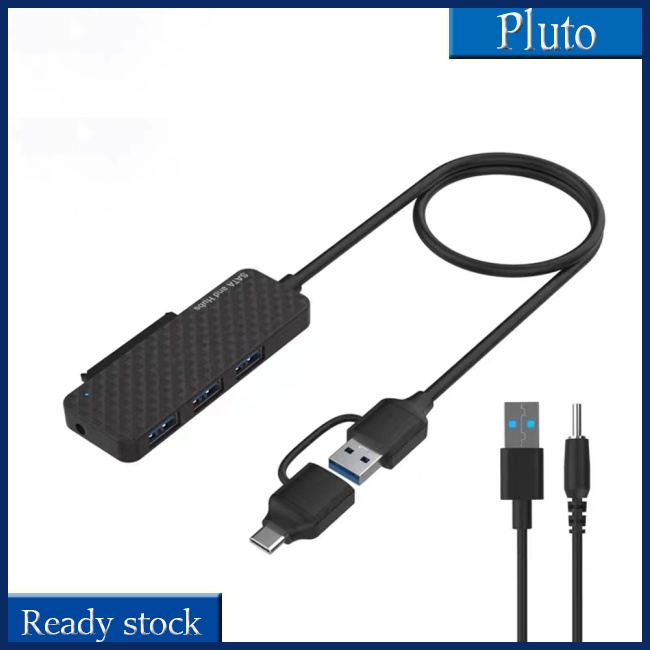 Bộ chuyển đổi usb c / usb a sang sata mới ổ cắm cáp ngoài ssd / hdd-miễn phí truyền usb3.0 5gbps với chỉ báo trạng thái cho