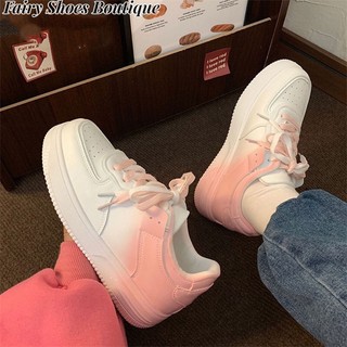ZHUXIA Gradient sneakers giày hội đồng quản trị của phụ nữ sinh viên giày trắng nhỏ bán chạy giày thể thao sinh viên thoáng khí giày thể thao hàn quốc giày thể thao giản dị giày thể thao phong cách giày chạy bộ