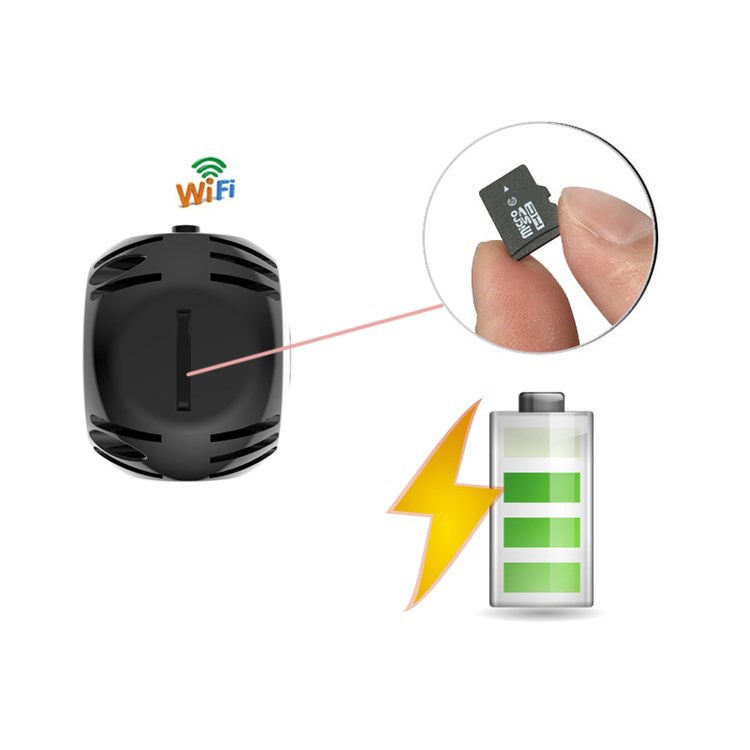 Camera W8 Độ Nét Cao, Giám Sát Trực Tiếp Trên Điện thoại, Có Hồng Ngoại quay Ban Đêm, Chính Hãng