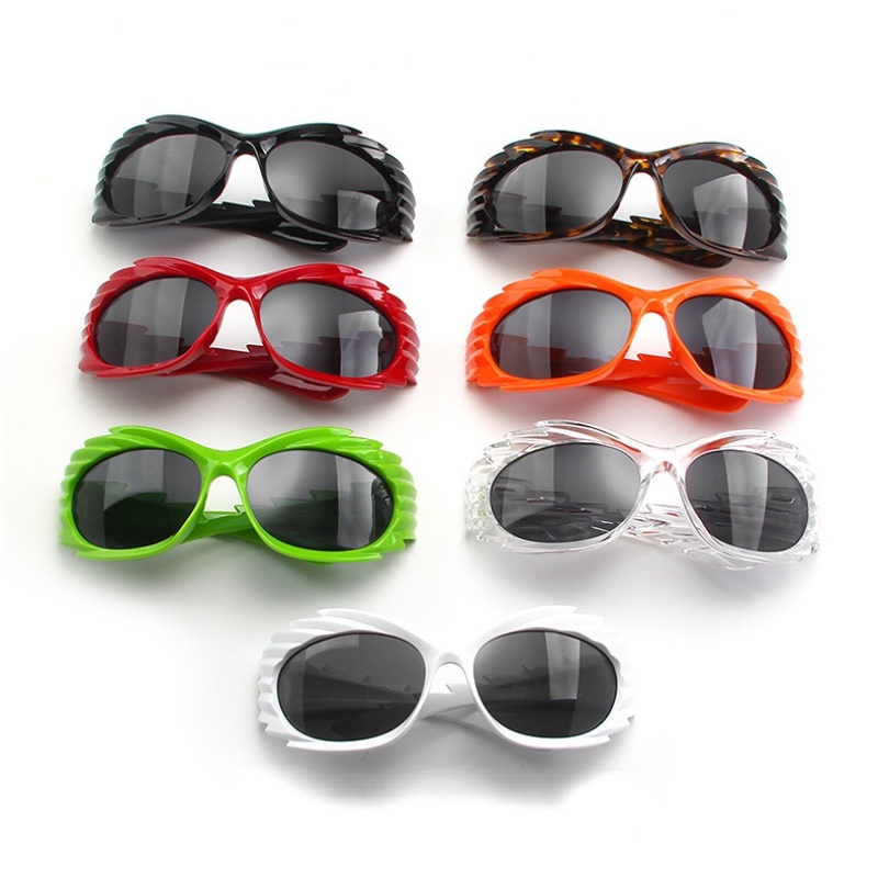 (YUZHU) Kính Râm Thể Thao Y2K Hình Nhím Vui Nhộn Thời Trang Phương Tây