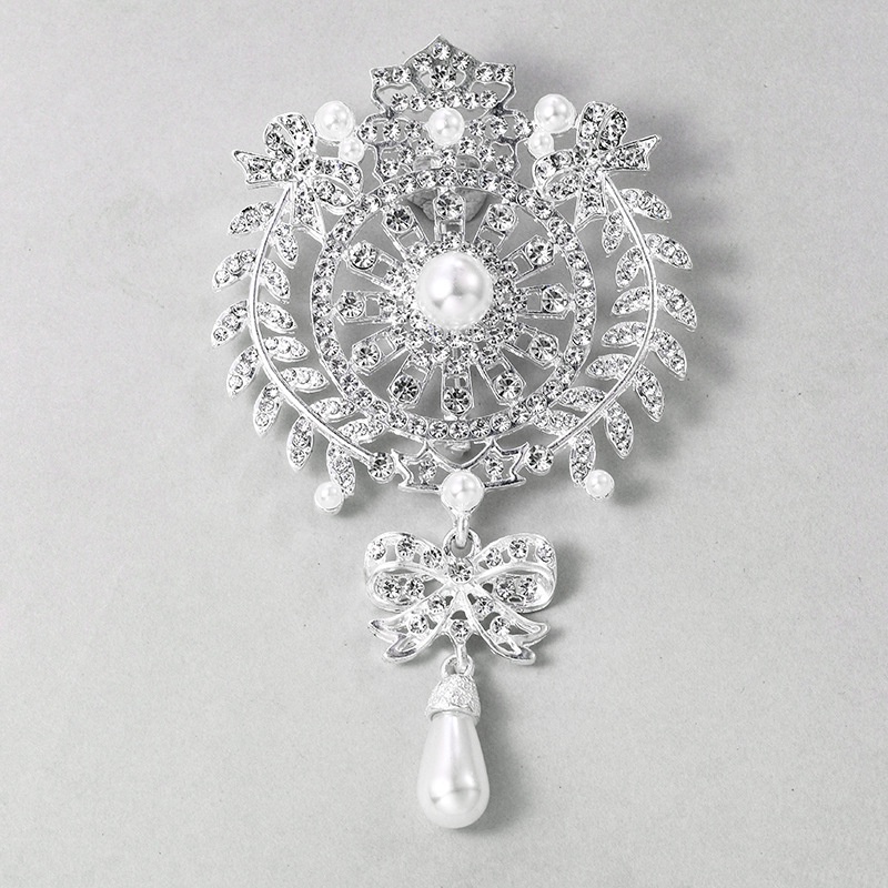 Ghim Cài Áo Pha Lê Phong Cách Âu Mỹ Mới Cao Cấp Cho Nữ