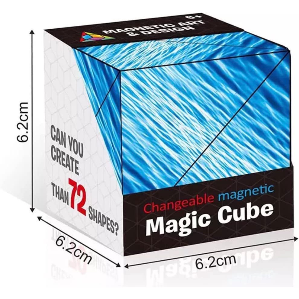 Đồ Chơi Khối Rubik 72 Hình Dạng 3D Giảm Căng Thẳng Nhiều Màu Sắc