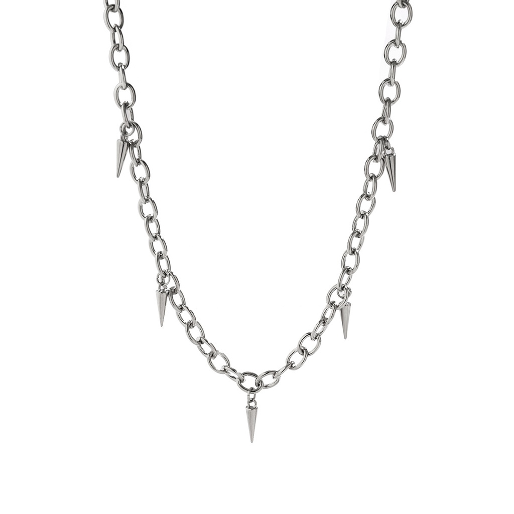 Vòng Cổ Choker Thiết Kế Tua Rua Phong Cách Gothic Punk Cho Nam Và Nữ