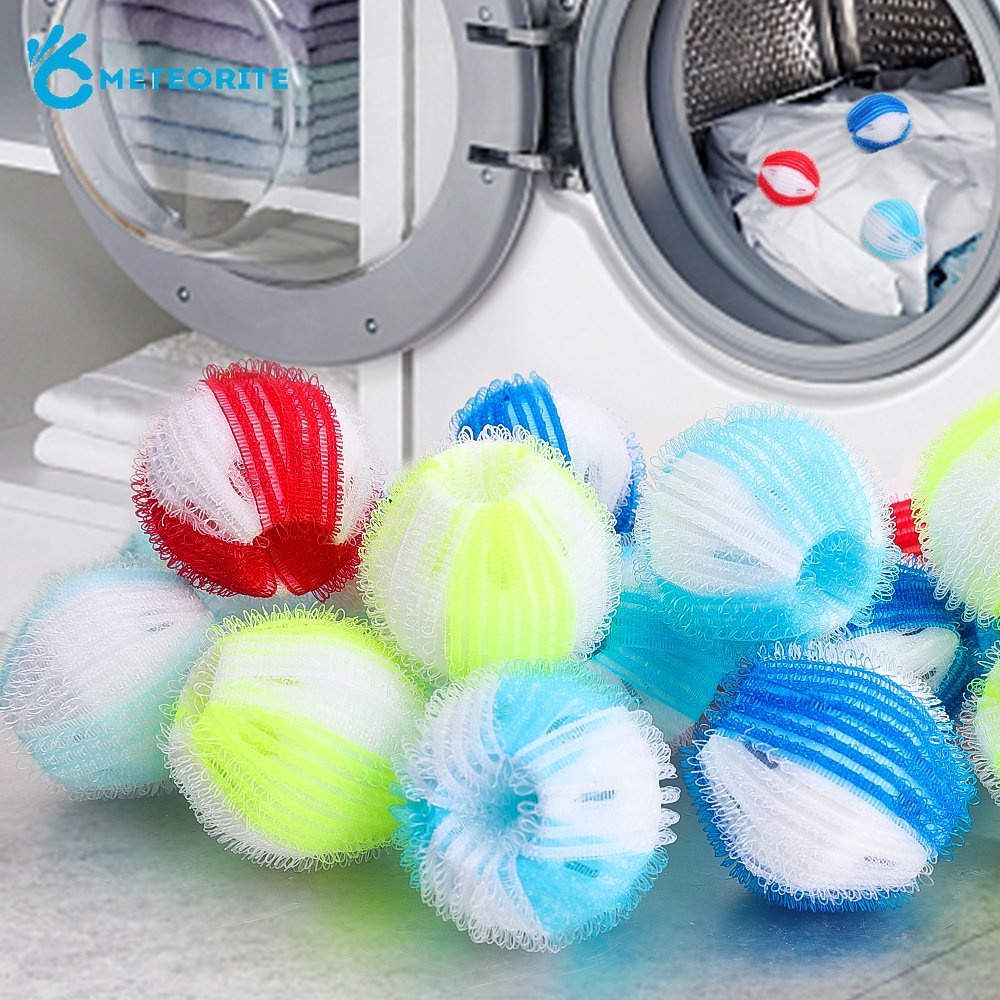 Bóng Giặt Đồ Bằng Nilon Chống Rối Tiện Dụng