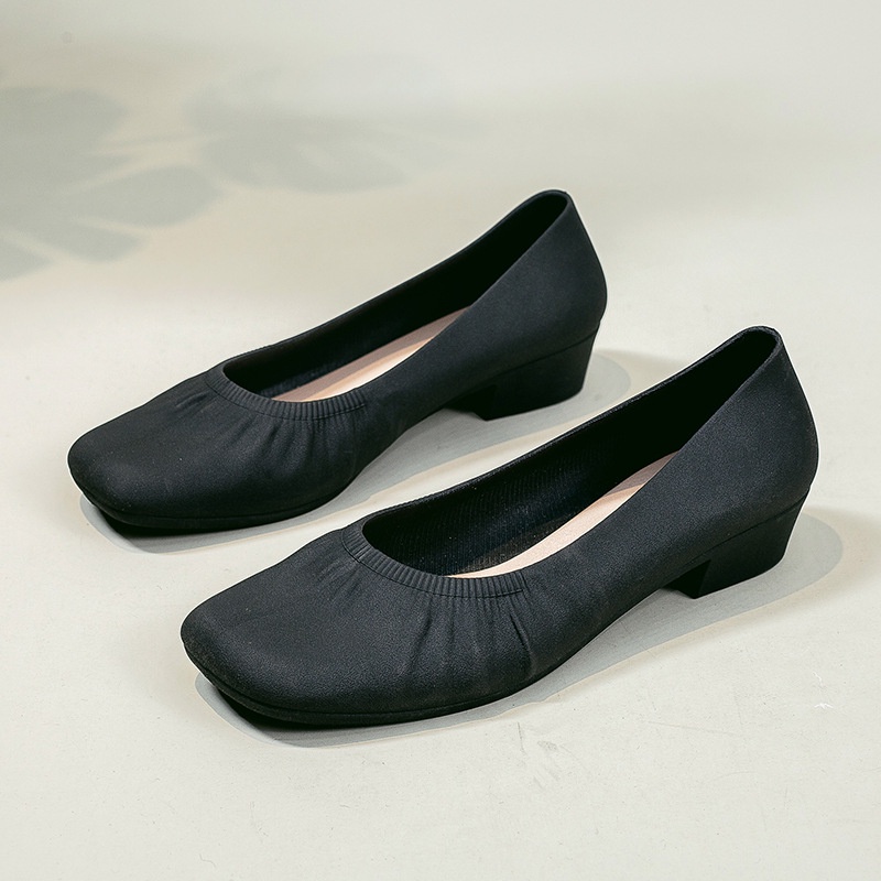Sandal Cao Gót Mũi Vuông Thiết Kế Mới Thời Trang Theo Phong Cách Hàn Quốc