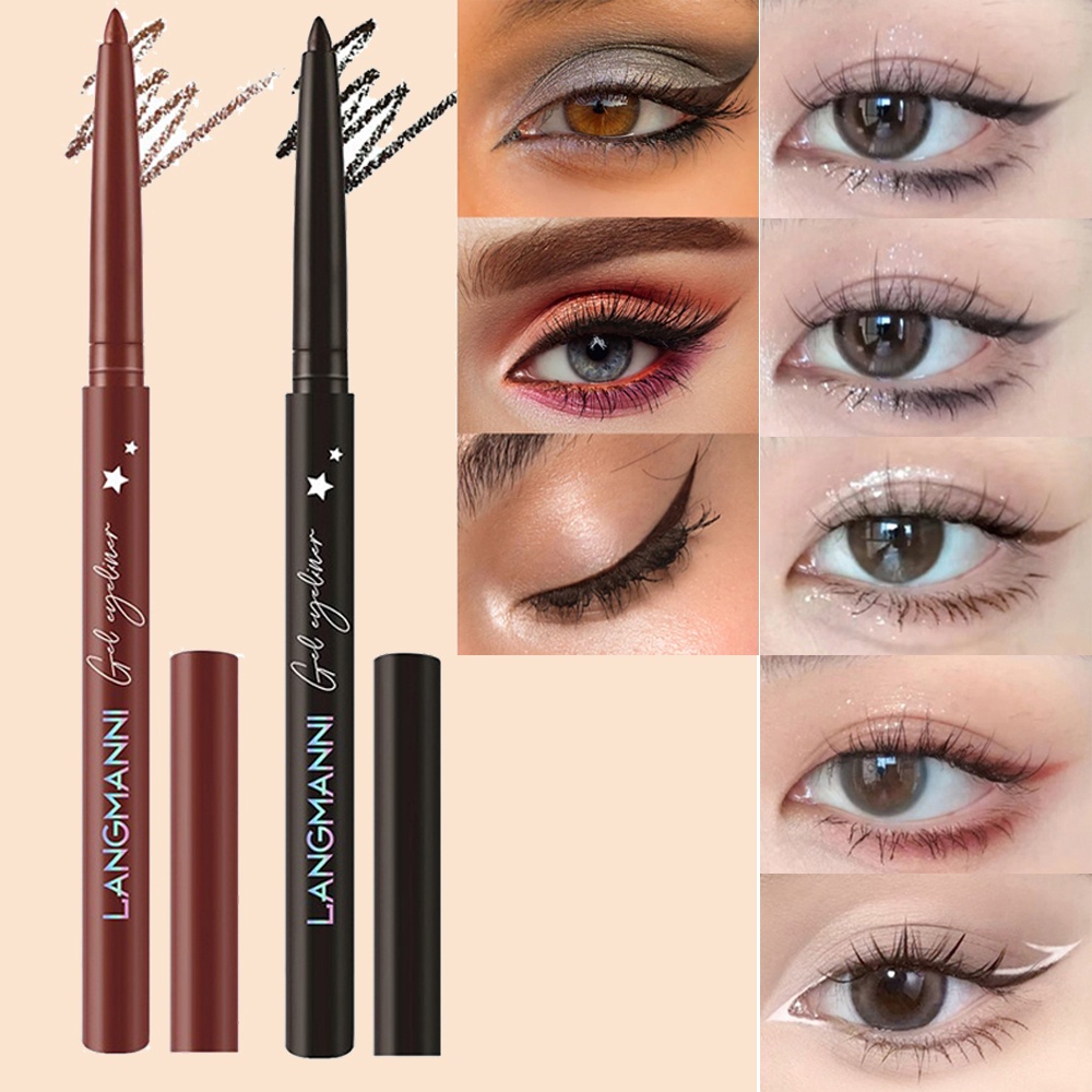Bút Kẻ Mắt Dạng Gel Chống Nước Lâu Trôi Không Lem Mau Khô