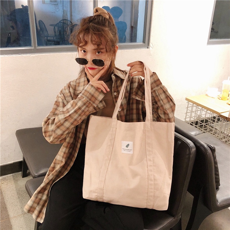 Túi Xách Nữ Vải Nhung Kẻ Thời Trang Hàn Quốc Mới