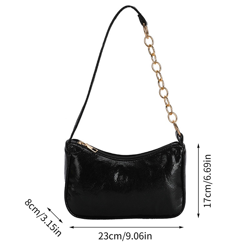 Túi Xách Nữ Màu Trơn Phong Cách Retro Sang Trọng