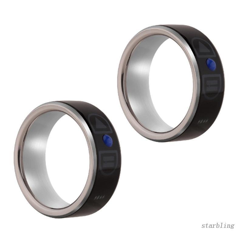 Vòng Nhẫn Thông Minh Hình Ngôi Sao Có Nhạc Cho Điện Thoại iOS-Android