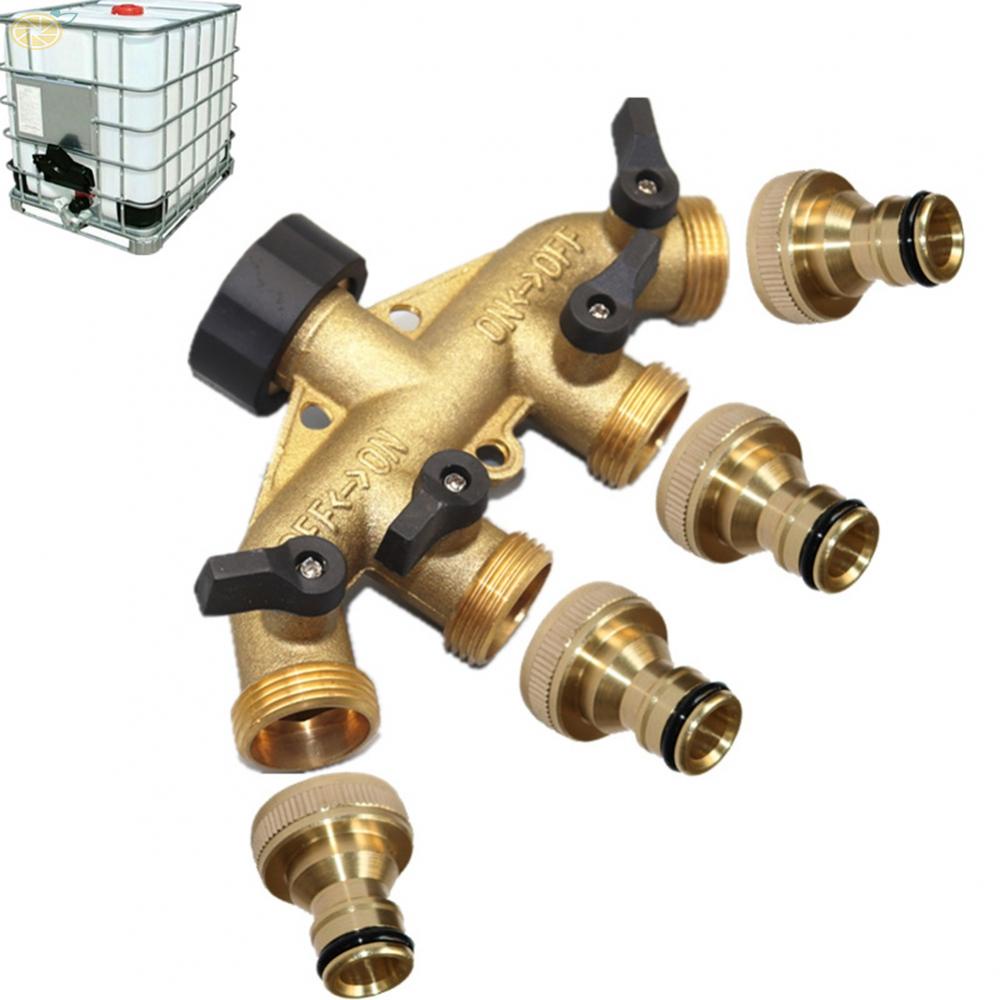 1 Bộ Phân Tách Kết Nối 4 Chiều Cho Ống Nước Vườn Cây