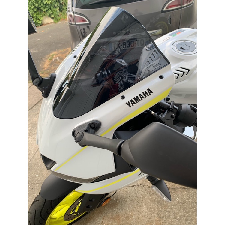 1 Kính Chắn Gió Đôi Bong Bóng Cho yamaha r15 v3 2017 2018 2019 2020 2021