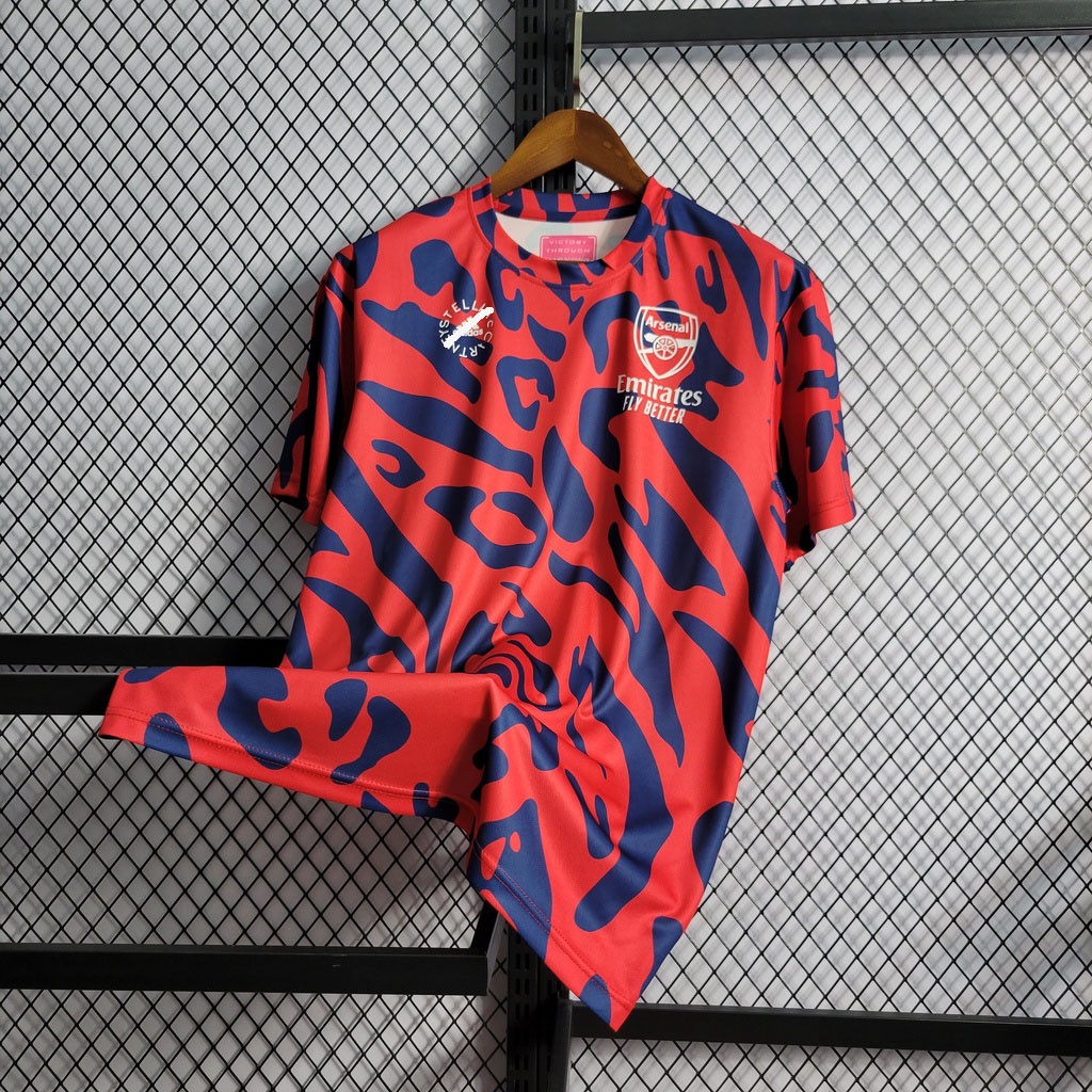 Áo Thun Bóng Đá Tay Ngắn Đội Tuyển Arsenal Jersey 22 23 3XL