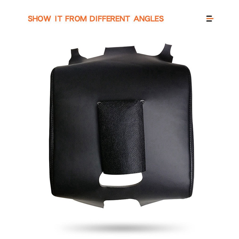 Nắp Đậy Hộp Tỳ Tay Bằng Da + Sợi Nhỏ Thay Thế Chuyên Dụng Cho Chevy Silverado GMC Sierra 2014-2