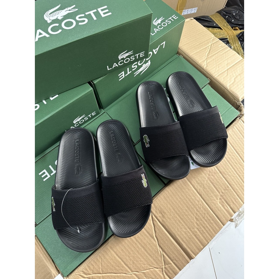 Dép L.a.c.o.s.t.e Màu Đen