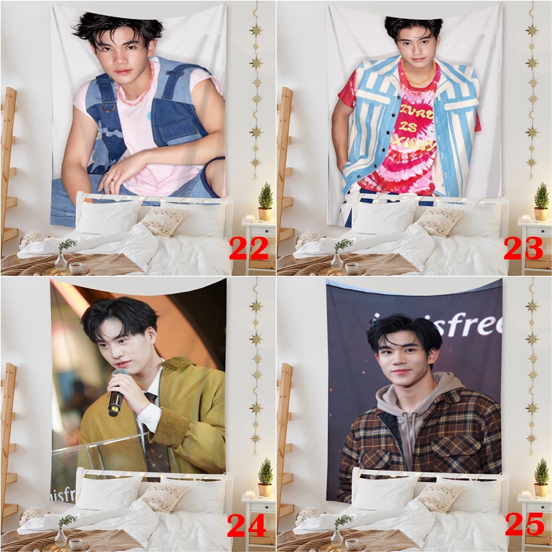 Thảm Treo Tường Trang Trí Phòng Ngủ / Ký Túc Xá Bằng Polyester GeminiFourth Kèm Kẹp