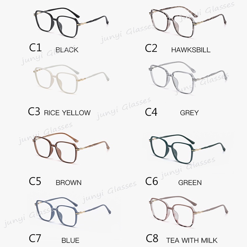 Kính Chống Tia Bức Xạ Mặt Trời Tròng Vuông Phong Cách Cổ Điển Thời Trang Cho Nam Và Nữ