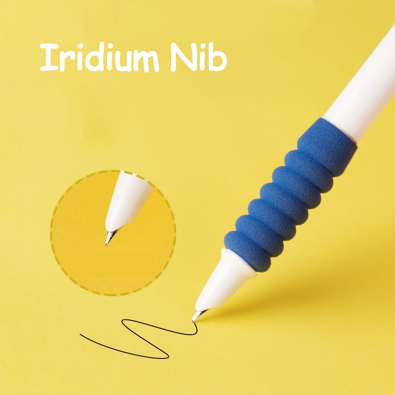 Bút Máy Ngòi Mềm 0.38mm Phong Cách Hàn Quốc Cho Học Sinh