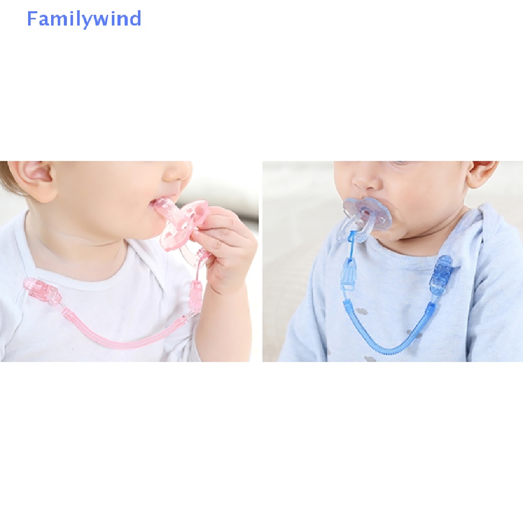 Set 2 Dây Đeo Núm Vú Giả Có Kẹp Tiện Dụng Cho Bé