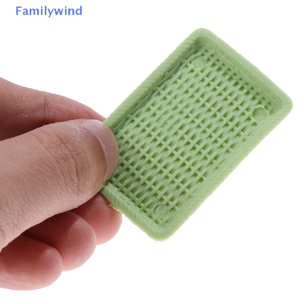 Set 6 Đĩa Mây mini Đồ Chơi Cho Nhà Búp Bê