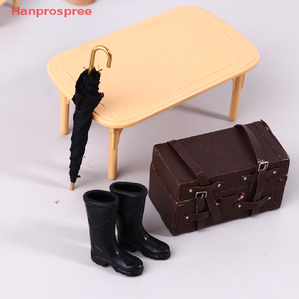 Vali Da Đựng Đồ Đi Mưa Tỉ Lệ 1: 12 Trang Trí Nhà Búp Bê