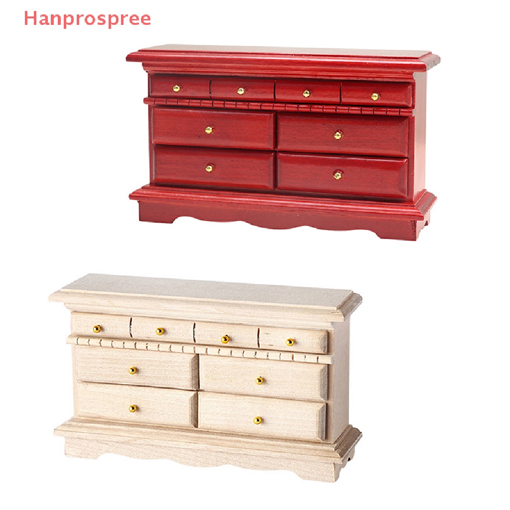 Hanprospree > Mô Hình Tủ Quần Áo Nội Thất Trang Trí Nhà Búp Bê 1: 12