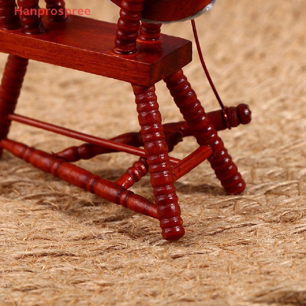 Máy Câu Cá Màu Nâu Tỉ Lệ 1: 12 Trang Trí Nhà Búp Bê