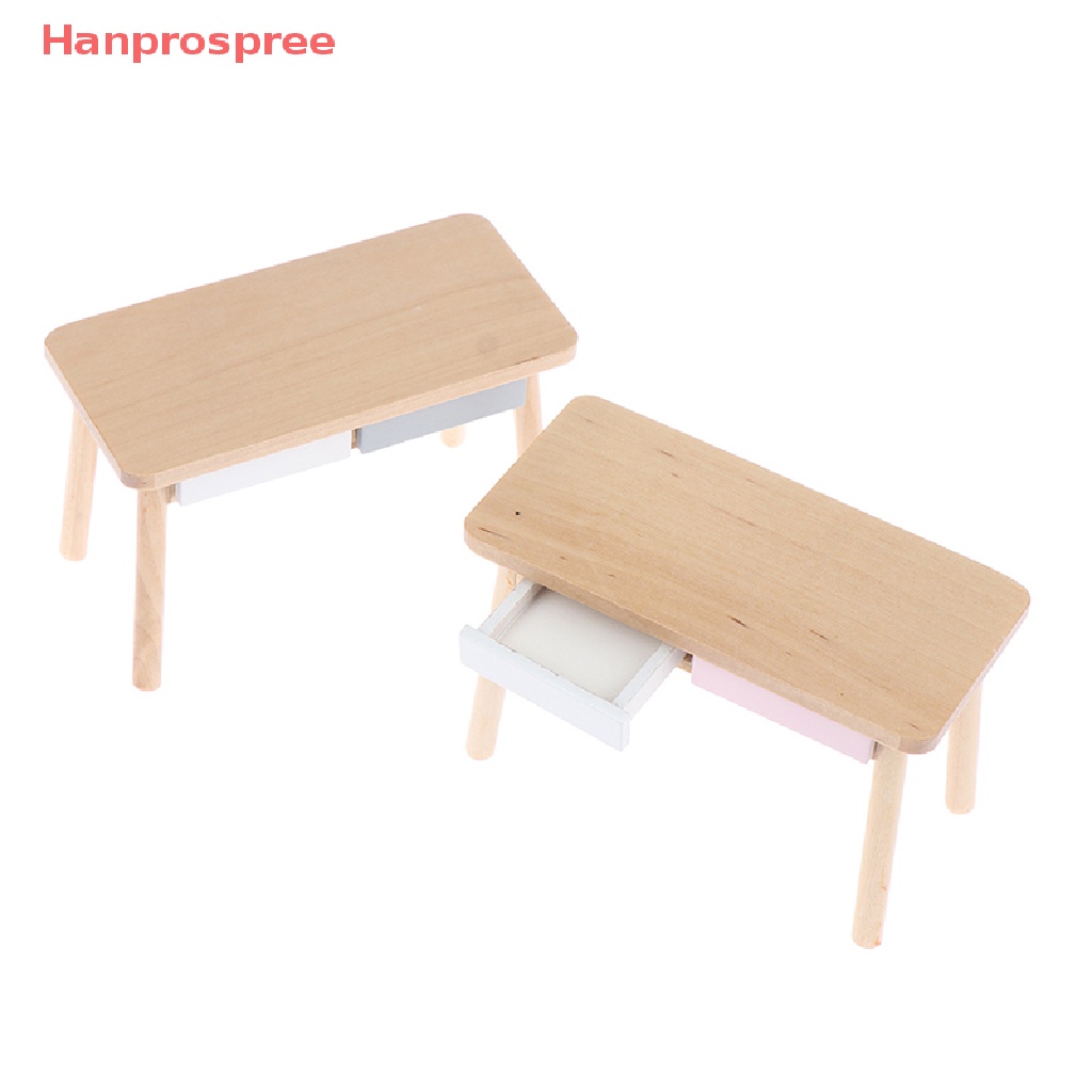 Mô Hình Bàn Máy Tính Phong Cách Bắc Âu Tỷ Lệ 1 / 12 Trang Trí Nhà Búp Bê