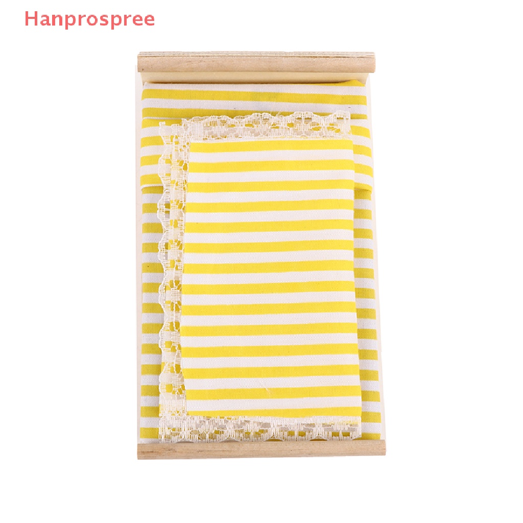 Mô Hình Giường Ngủ Mini Tỉ Lệ 1: 12 Trang Trí Nhà Búp Bê