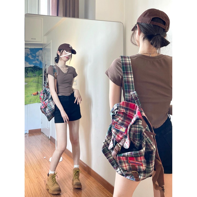 Áo thun NRVP tay ngắn phong cách Hàn Quốc mới cho nữ